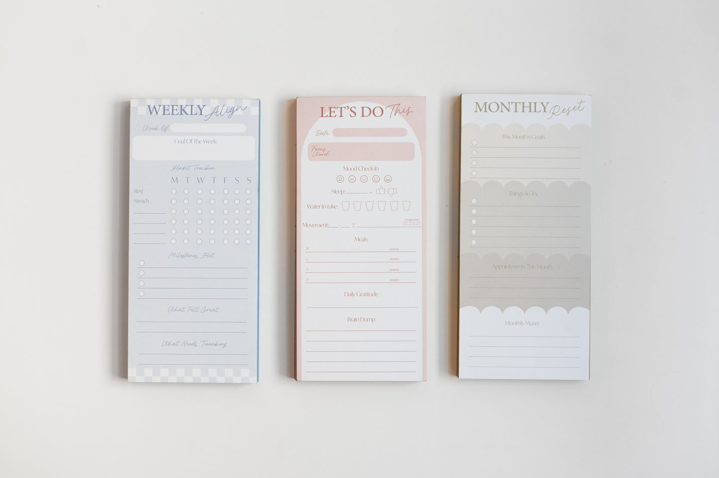 Wellness Notepad Bundle