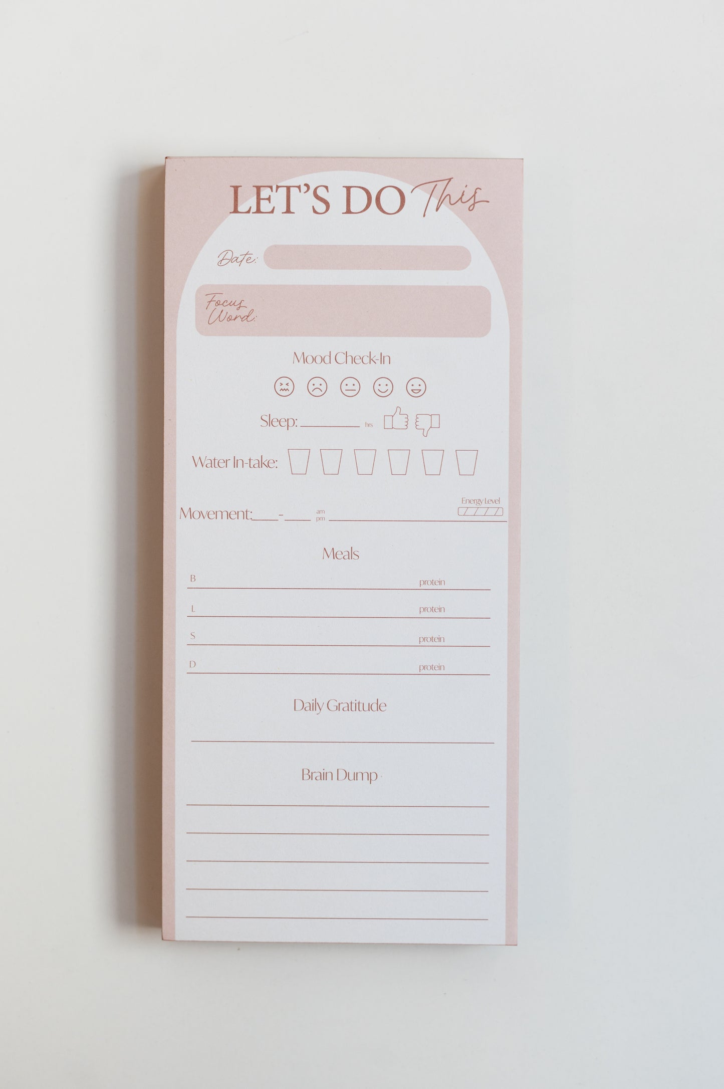 Wellness Notepad Bundle